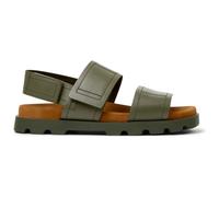 CAMPER Brutus Sandal - Sandals for Men - Green, size 41, Smooth leather