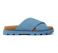 CAMPER Brutus Sandal - Sandals for Women - Blue, size 37, Cotton fabric