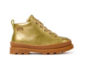 CAMPER Brutus - Smart casual shoes for First walkers - Yellow, size 22, Smooth leather