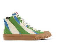 CAMPER Camper x EFI - Ankle boots for Men - Blue,White,Green, size 44, Cotton fabric