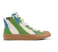 CAMPER Camper x EFI - Ankle boots for Women - Green,Blue,White, size 41, Cotton fabric