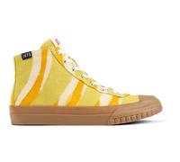 CAMPER Camper x EFI - Ankle boots for Women - Yellow,Orange,White, size 39, Cotton fabric