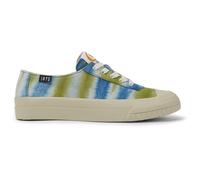 CAMPER Camper x EFI - Flat shoes for Women - Blue,Green,White, size 39, Cotton fabric
