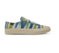 CAMPER Camper x EFI - Sneakers for Men - Blue,Green,White, size 40, Cotton fabric