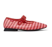 CAMPER Casi Myra - Ballerinas for Women - Pink,Red, size 42, Cotton fabric
