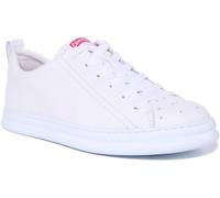 CAMPER Corredor Cuatro Hombre Cordones Zapatos Piel Casuales En Blanco UK Size 6