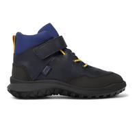 CAMPER CRCLR - Boots for Girls - Black,Blue, size 28, Smooth leather/Cotton fabric