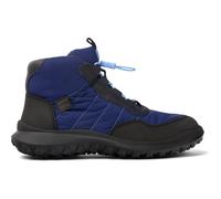 CAMPER CRCLR - Boots for Girls - Blue,Black, size 33, Cotton fabric/Smooth leather