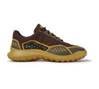 CAMPER CRCLR - Sneakers for Men - Brown,Brown gray,Yellow, size 42, Cotton fabric/Smooth leather