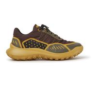 CAMPER CRCLR - Sneakers for Women - Brown,Brown gray,Yellow, size 39, Cotton fabric/Smooth leather