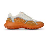 CAMPER CRCLR - Sneakers for Women - White,Orange,Blue, size 40, Cotton fabric/Smooth leather