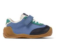 CAMPER Dadda - Sneakers for First walkers - Blue,White,Green, size 24, Cotton fabric/Smooth leather