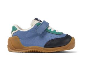 CAMPER Dadda - Sneakers for First walkers - White,Blue,Green, size 26, Cotton fabric/Smooth leather