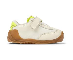 CAMPER Dadda - Sneakers for First walkers - White, size 23, Cotton fabric/Smooth leather