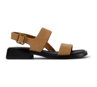 CAMPER Dana - Sandals for Women - Brown, size 36, Smooth leather