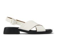 CAMPER Dana - Sandals for Women - White, size 42, Smooth leather