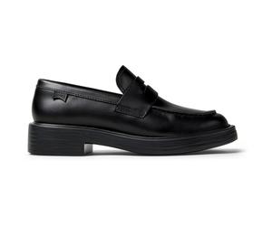 CAMPER Dean - Loafers for Women - Black, size 36, Smooth leather