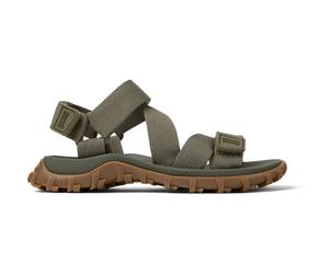 CAMPER Drift Trail Sandal - Sandals for Women - Green, size 35, Cotton fabric