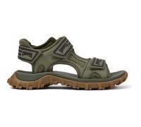 CAMPER Drift Trail Sandal - Sandals for Women - Green, size 39, Cotton fabric/Smooth leather