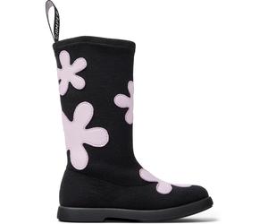 CAMPER Duet - Boots for Girls - Black,Purple, size 26, Cotton fabric/Smooth leather
