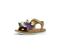 Camper Girl's Bicho K800582 T Strap Sandal, Multi Assorted 001 Tws, 1 UK