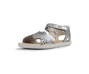 Camper Girl's Miko Kids Heels Sandals, gris, 7.5 UK Child