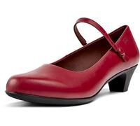 Camper Helena Bajo 20202, Mary Jane Flat, Mujer, Rojo 093, 39 EU