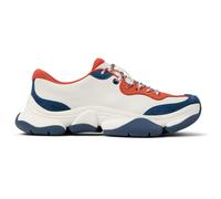 CAMPER Karst 2 - Flat shoes for Women - White,Blue,Orange, size 40, Smooth leather