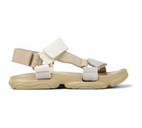 CAMPER Karst Sandal - Sandals for Women - Grey,Beige,White, size 39, Cotton fabric