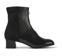 CAMPER Katie - Ankle boots for Women - Black, size 39, Smooth leather/Cotton fabric