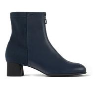CAMPER Katie - Ankle boots for Women - Blue, size 37, Smooth leather/Cotton fabric