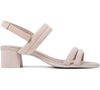 Camper Sandal, Sandalia con talón Mujer, Color Rosa Pastel, 36 EU