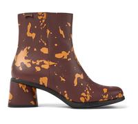 CAMPER Kiara - Ankle boots for Women - Burgundy,Orange, size 37, Smooth leather