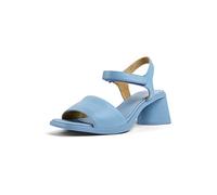 Camper Kiara Sandal K201501, Sandalia con tacón Mujer, Azul 003, 41 EU