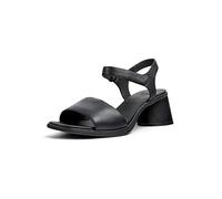 Camper Kiara Sandal K201501, Sandalia con tacón Mujer, Negro 001, 36 EU