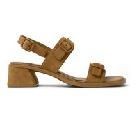 Camper Sandalia Kora Sandal para mujer, talla mediana, color marrón 39 EU