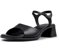 Camper Kora Sandal K201734, Sandalia de 2 correas, Mujer, Negro, 40 EU
