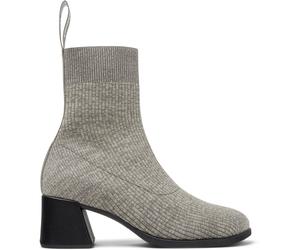 CAMPER Kora - TENCEL - Ankle boots for Women - Grey, size 36, Cotton fabric
