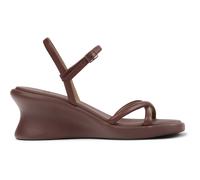 CAMPER Louise Sandal - Sandals for Women - Burgundy, size 38, Smooth leather