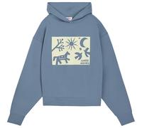 CAMPER Mallorca Postcard Hoodie - Unisex Apparel - Blue, size M, Cotton fabric
