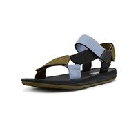 Camper Match-K100539, Sandalia Hombre, Multicolor (Baby Blue/Brown/Black), 42 EU