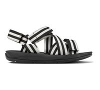 CAMPER Match - Sandals for Women - White,Black, size 37, Cotton fabric