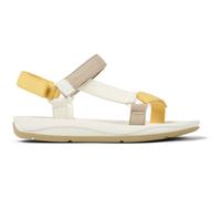 CAMPER Match - Sandals for Women - Yellow,White,Beige, size 41, Cotton fabric