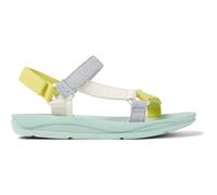 CAMPER Match - Sandals for Women - Yellow,White,Grey, size 37, Cotton fabric