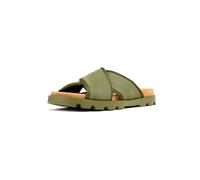 Camper Men's Brutus Sandal K100958 Slide, Medium Green 002, 45 EU