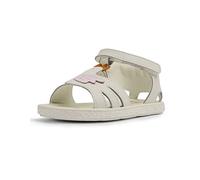 Camper Miko K800471, Sandalias con Correa En T, Bebé-Niñas, Blanco 001, 21 EU