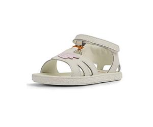 Camper Miko K800471, Sandalias con Correa En T, Bebé-Niñas, Blanco 001, 21 EU