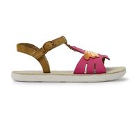 CAMPER Miko - Sandals for Girls - Orange,Pink,Brown, size 25, Smooth leather