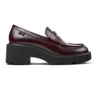 CAMPER Milah - Flat shoes for Women - Burgundy, size 41, Smooth leather
