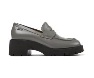 CAMPER Milah - Formal shoes for Women - Grey, size 39, Smooth leather